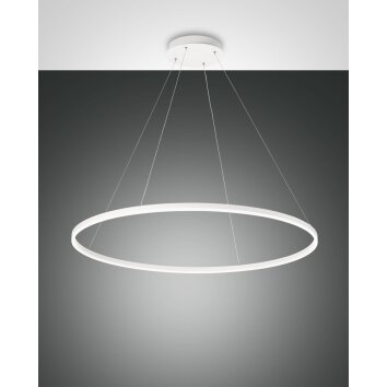 Fabas Luce Giotto Lampa Wisząca LED Biały, 1-punktowy