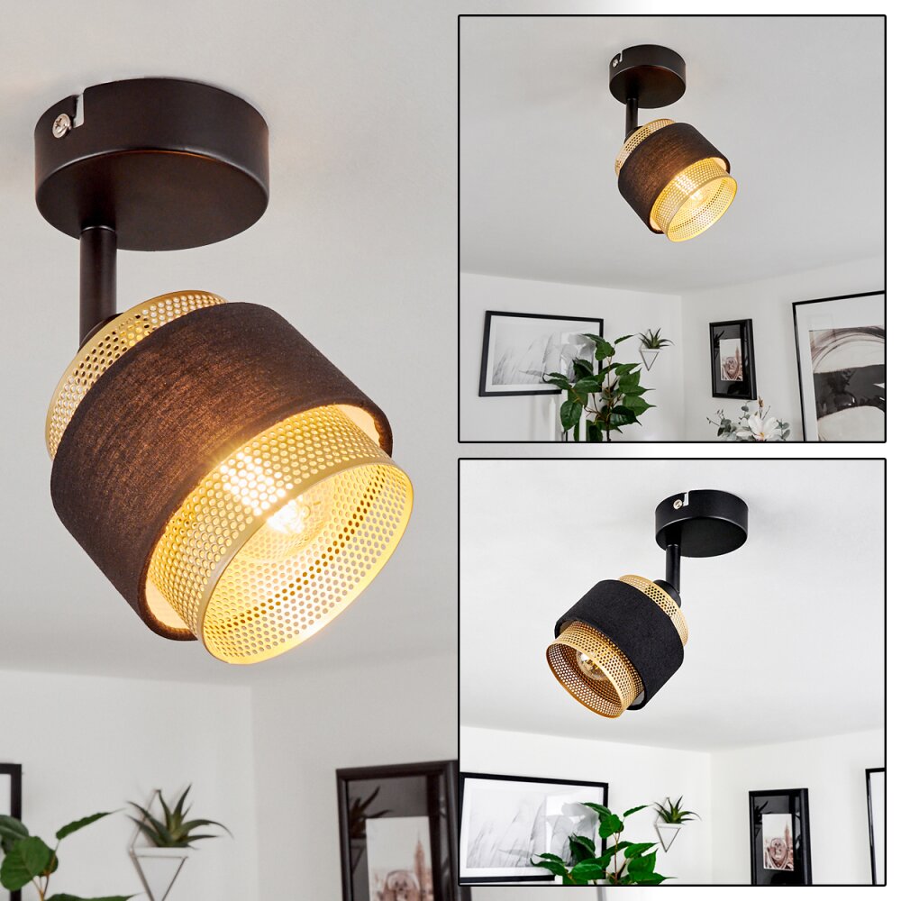 Regueira Lampa Sufitowa Czarny, 1-punktowy main product photo