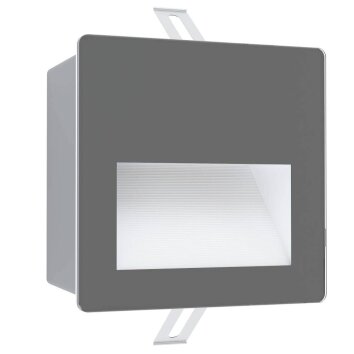 Eglo ARACENA Wpuszczana oprawa ścienna LED Czarny, Biały, 1-punktowy