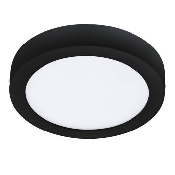 Eglo FUEVA-Z Natynkowa oprawa sufitowa LED Czarny, 1-punktowy