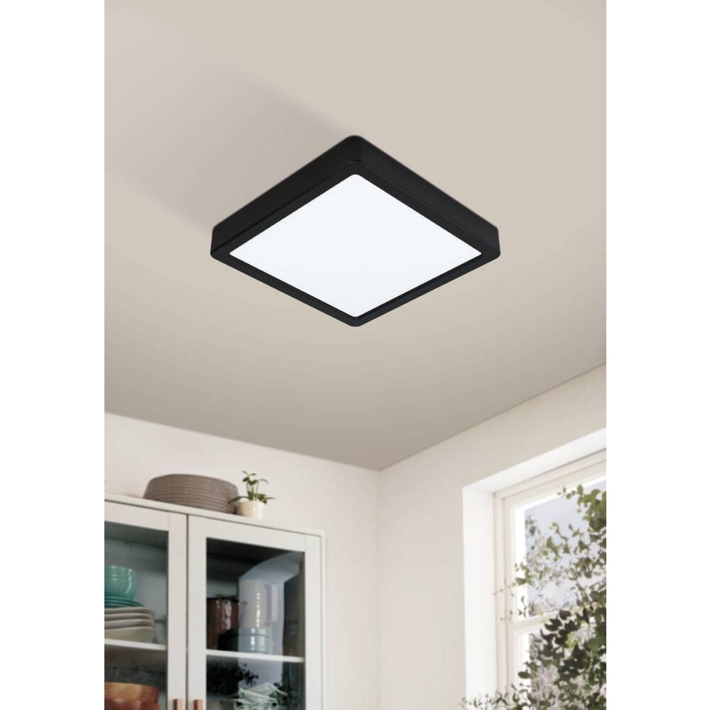 Eglo FUEVA-Z Natynkowa oprawa sufitowa LED Czarny, 1-punktowy main product photo