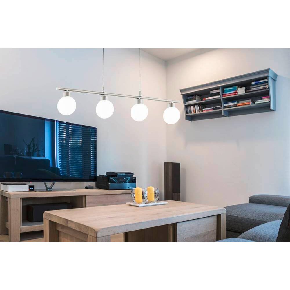 Eglo BORRIOL Lampa Wisząca LED Nikiel matowy, 4-punktowe main product photo