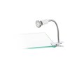 Eglo LITOS lampa z klipsem LED Nikiel matowy, Biały, 1-punktowy