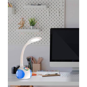 Eglo ARCONES lampka nocna LED Biały, 1-punktowy, Zmieniacz kolorów