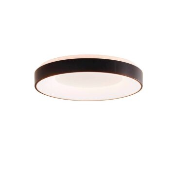 Eglo JUTIO Lampa Sufitowa LED Czarny, Biały, 4-punktowe, Zdalne sterowanie