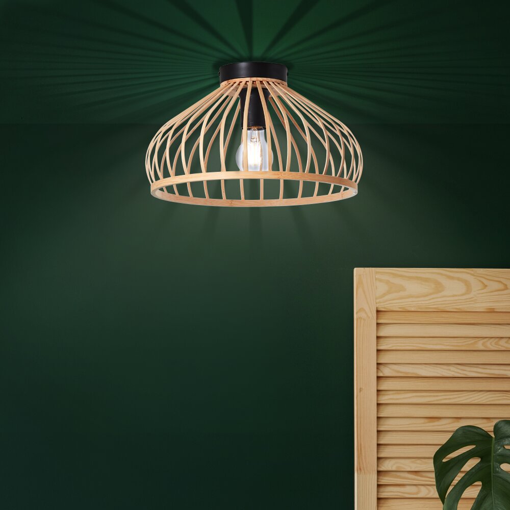 Brilliant Norah Lampa Sufitowa Czarny, 1-punktowy main product photo