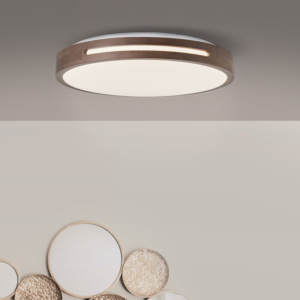 Brilliant Woodbury Lampa Sufitowa LED Biały, 1-punktowy main product photo