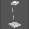 Lampa Stołowa Paul Neuhaus Q-Fisheye LED Stal nierdzewna, 2-punktowe, Zdalne sterowanie, Zmieniacz kolorów