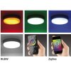 Paul Neuhaus Q-LENNY Lampa Sufitowa LED Antracytowy, 1-punktowy, Zdalne sterowanie, Zmieniacz kolorów