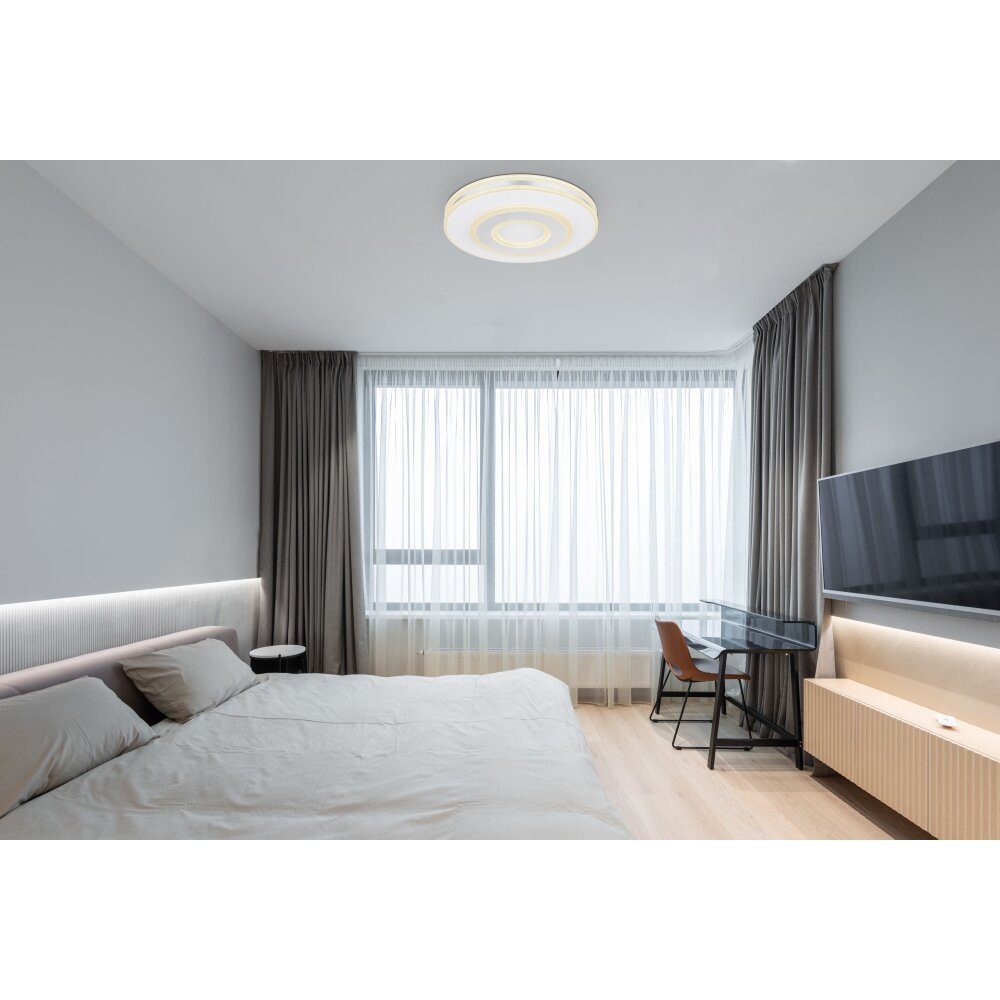 Globo MARU Lampa Sufitowa LED Biały, 1-punktowy, Zdalne sterowanie main product photo