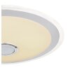 Globo DUNNY Lampa Sufitowa LED Biały, 1-punktowy, Zdalne sterowanie, Zmieniacz kolorów