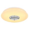 Globo DUNNY Lampa Sufitowa LED Biały, 1-punktowy, Zdalne sterowanie, Zmieniacz kolorów