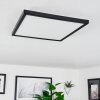 Folgares Lampa Sufitowa LED Czarny, 1-punktowy