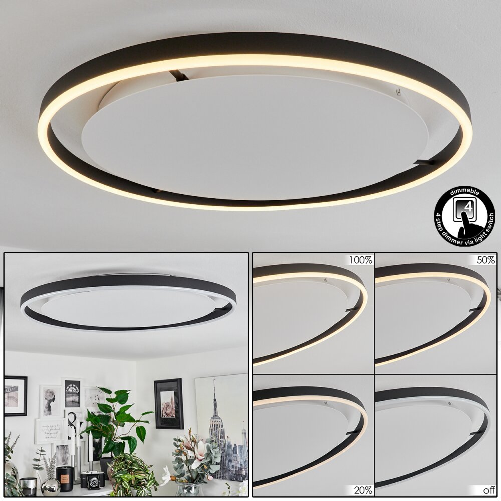 Barril Lampa Sufitowa LED Biały, 1-punktowy main product photo