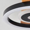 Taboneira Lampa Sufitowa LED Ecru, Czarny, Biały, 1-punktowy