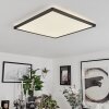 Folgares Lampa Sufitowa LED Czarny, 1-punktowy