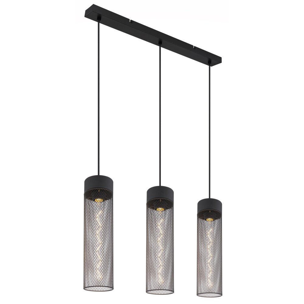 Globo HANS Lampa Wisząca Czarny, 3-punktowe main product photo