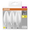 OSRAM CLASSIC B Zestaw 3 lamp LED E14 5,5 W 2700 kelwin 806 lumenówów