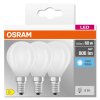 OSRAM CLASSIC P Zestaw 3 lamp LED E14 5,5 W 4000 kelwin 806 lumenówów