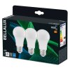 BELLALUX® CLA Zestaw 3 lamp LED E27 10 W 4000 kelwin 1055 lumenówów