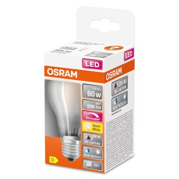 OSRAM SUPERSTAR LED E27 5,8 W 2700 kelwin 806 lumenówów