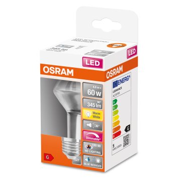 OSRAM SUPERSTAR PLUS LED E27 4,8 W 2700 kelwin 345 lumenówów