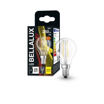 BELLALUX® LED E14 2,5 W 2700 kelwin 250 lumenówów