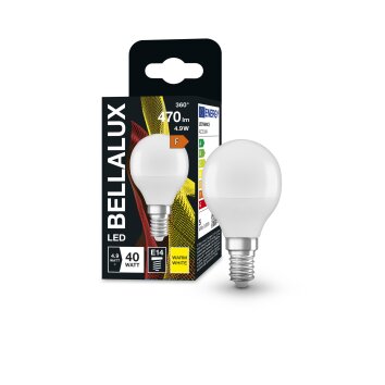 BELLALUX® LED E14 4,9 W 2700 kelwin 470 lumenówów