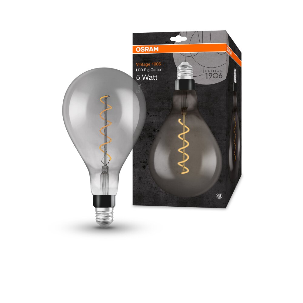 OSRAM Vintage 1906® LED E27 4 W 1800 kelwin 140 lumenówów main product photo
