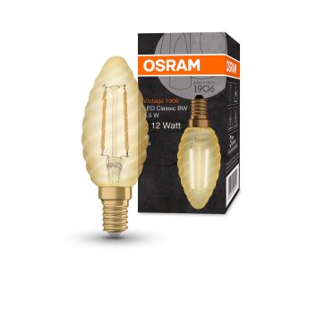 OSRAM Vintage 1906® LED E14 1,5 W 2400 kelwin 120 lumenówów