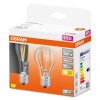 OSRAM LED Retrofit Zestaw 2 lamp E27 11 W 2700 kelwin 1521 lumenówów