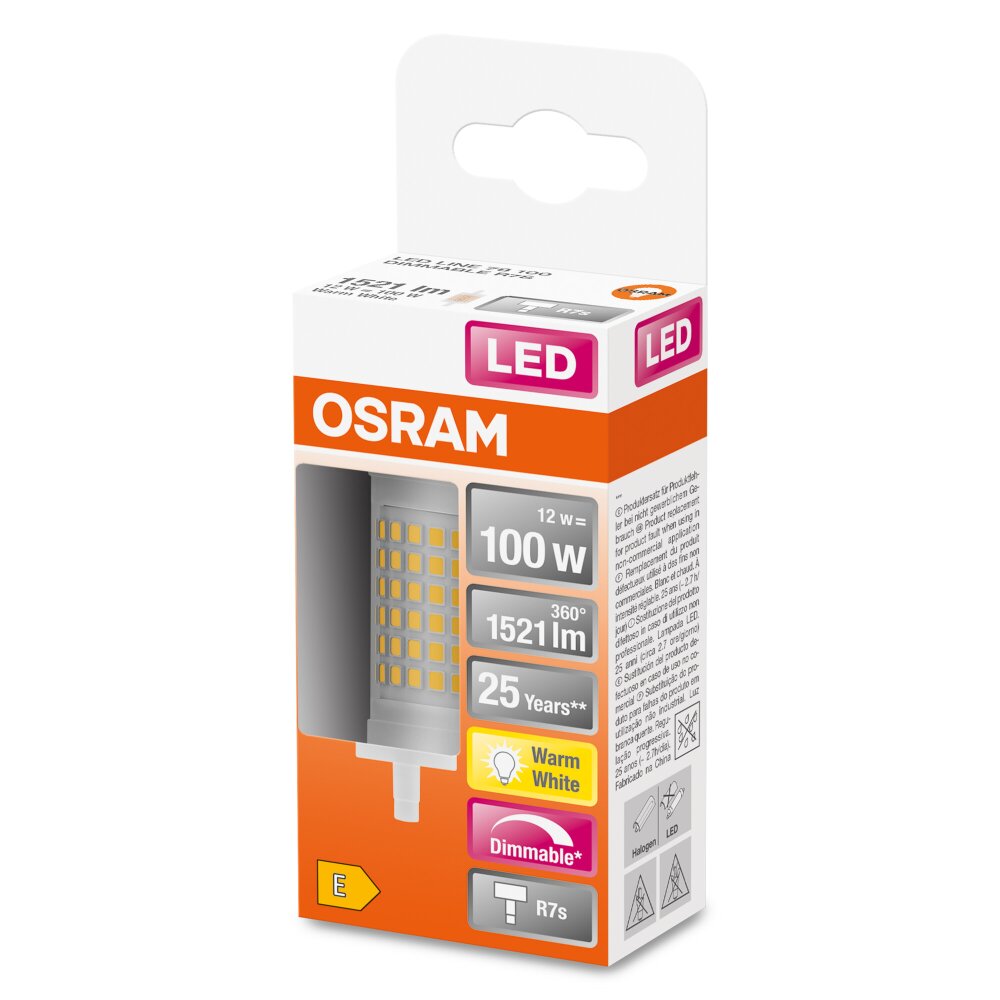 OSRAM LED LINE R7s 12 W 2700 kelwin 1521 lumenówów main product photo