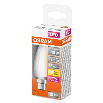 OSRAM LED Retrofit B22d 4,8 W 2700 kelwin 470 lumenówów