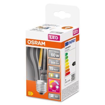 OSRAM CLASSIC A LED E27 7 W 2700/4000 kelwin 806 lumenówów