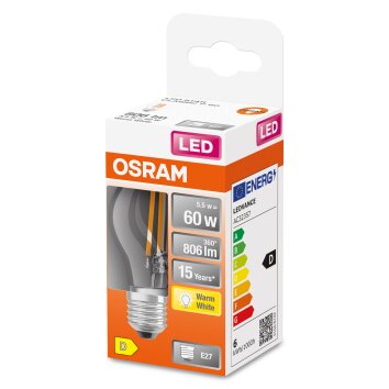 OSRAM LED Retrofit E27 5,5 W 2700 kelwin 806 lumenówów