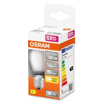 OSRAM LED Retrofit E27 5,5 W 2700 kelwin 806 lumenówów