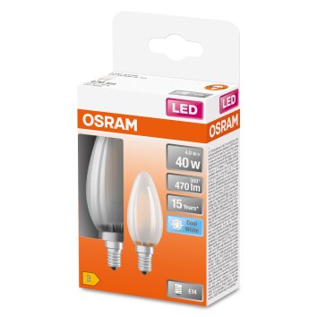 OSRAM LED Retrofit Zestaw 2 lamp E14 4 W 4000 kelwin 470 lumenów