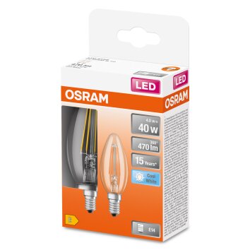 OSRAM LED Retrofit Zestaw 2 lamp E14 4 W 4000 kelwin 470 lumenów
