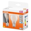 OSRAM LED Retrofit Zestaw 2 lamp E27 7,5 W 4000 kelwin 1055 lumenówów