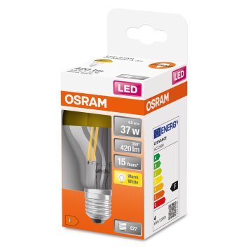 OSRAM LED Retrofit E27 4 wat 2700 kelwin 420 lumenów