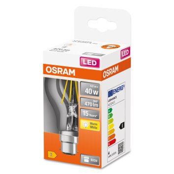 OSRAM LED Retrofit B22d 4 wat 2700 kelwin 470 lumenów