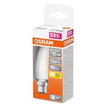 OSRAM LED Retrofit B22d 2,5 W 2700 kelwin 250 lumenówów