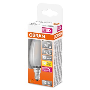 OSRAM LED Retrofit E14 2,8 W 2700 kelwin 250 lumenówów