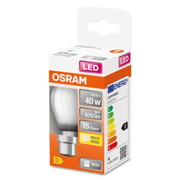 OSRAM LED Retrofit B22d 4 wat 2700 kelwin 470 lumenów
