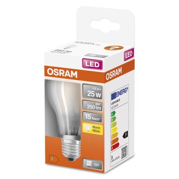 OSRAM LED Retrofit E27 2,5 W 2700 kelwin 250 lumenówów