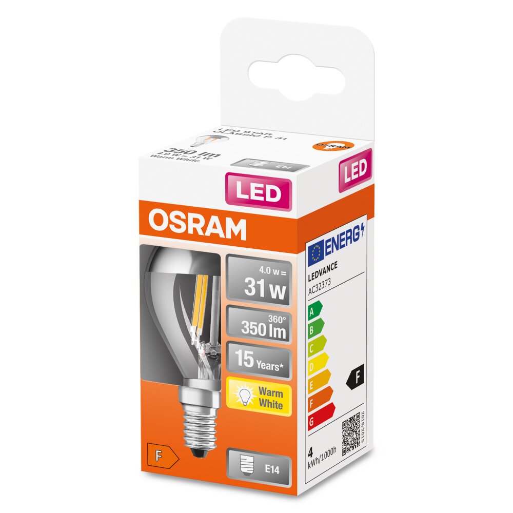 OSRAM LED Retrofit E14 4 wat 2700 kelwin 350 lumenów main product photo