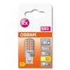 OSRAM LED PIN Zestaw 2 lamp G9 4,2 W 2700 kelwin 470 lumenówów
