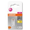 OSRAM LED BASE PIN Zestaw 3 żarówek G4 0,9 W 2700 kelwin 100 lumenówów