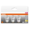 OSRAM LED STAR PAR16 Zestaw 3 żarówek GU10 4,3 W 2700 kelwin 350 lumenówów