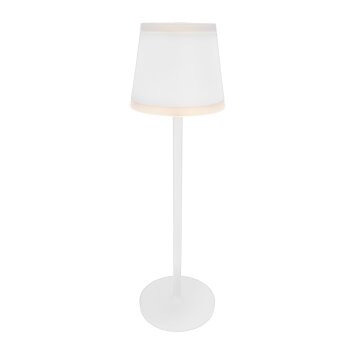 Globo RIDLEY Lampa stołowa LED Biały, 1-punktowy